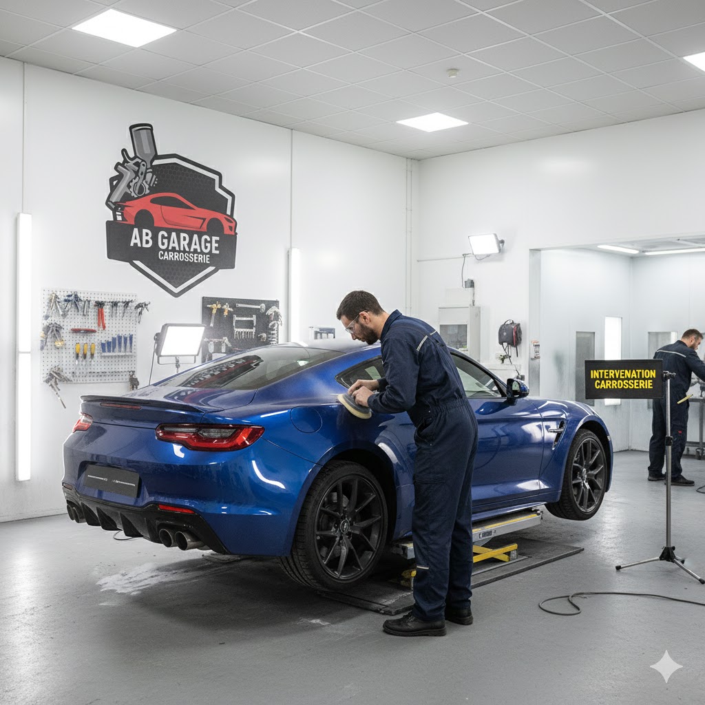 Image intervention carrosserie