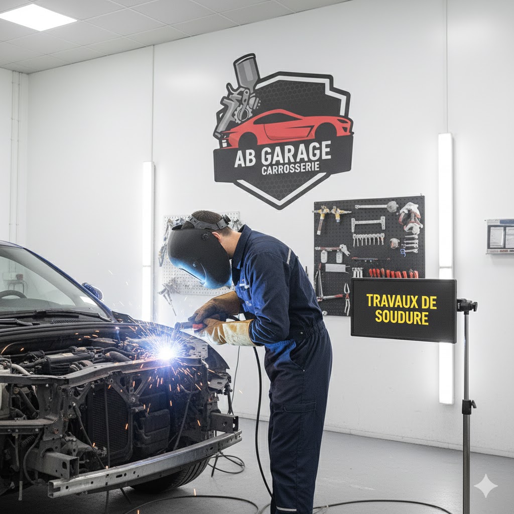 Image soudure sur véhicule